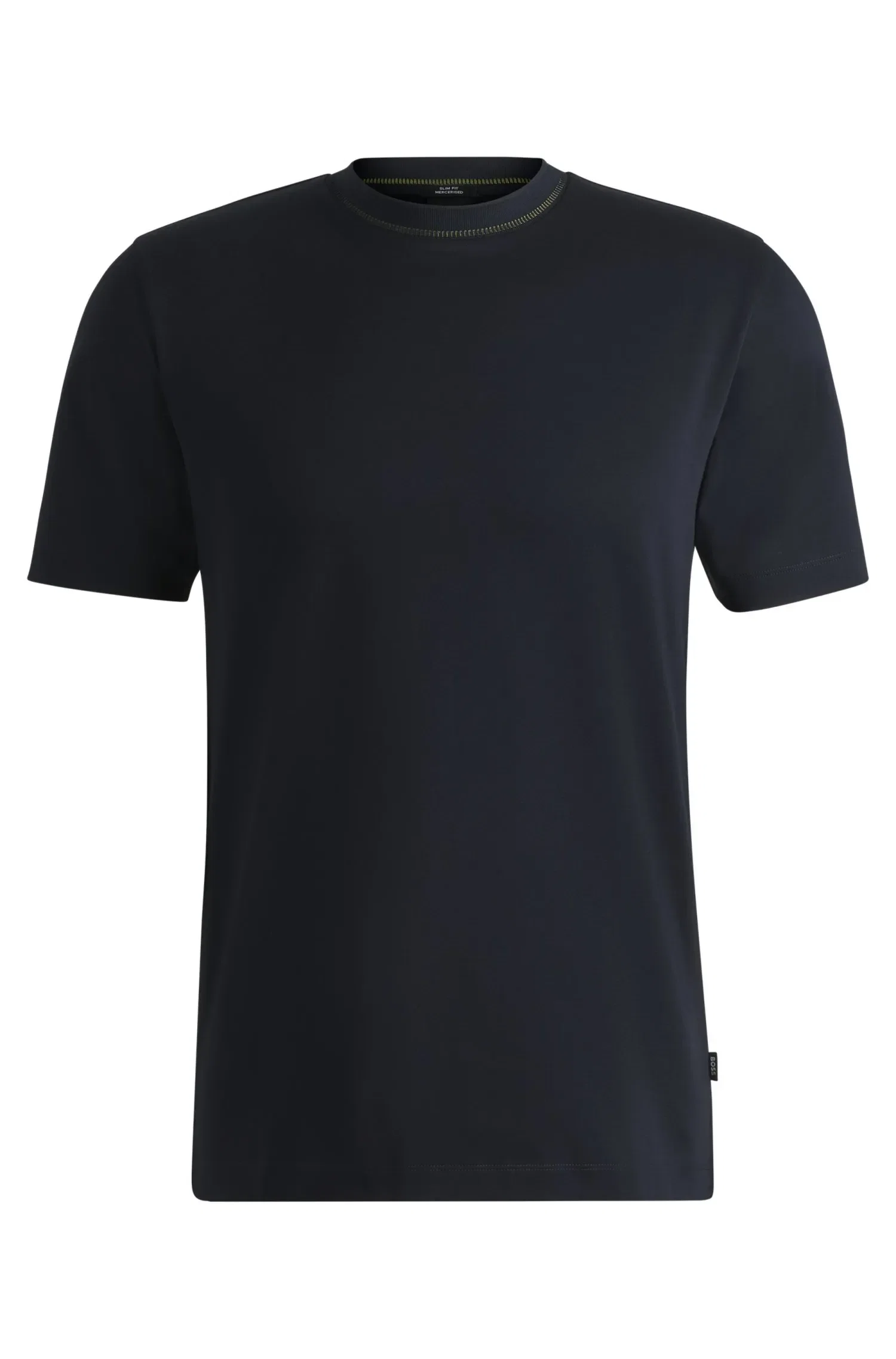 Camiseta Slim Fit Em Algodão Mercerizado — imagem 1