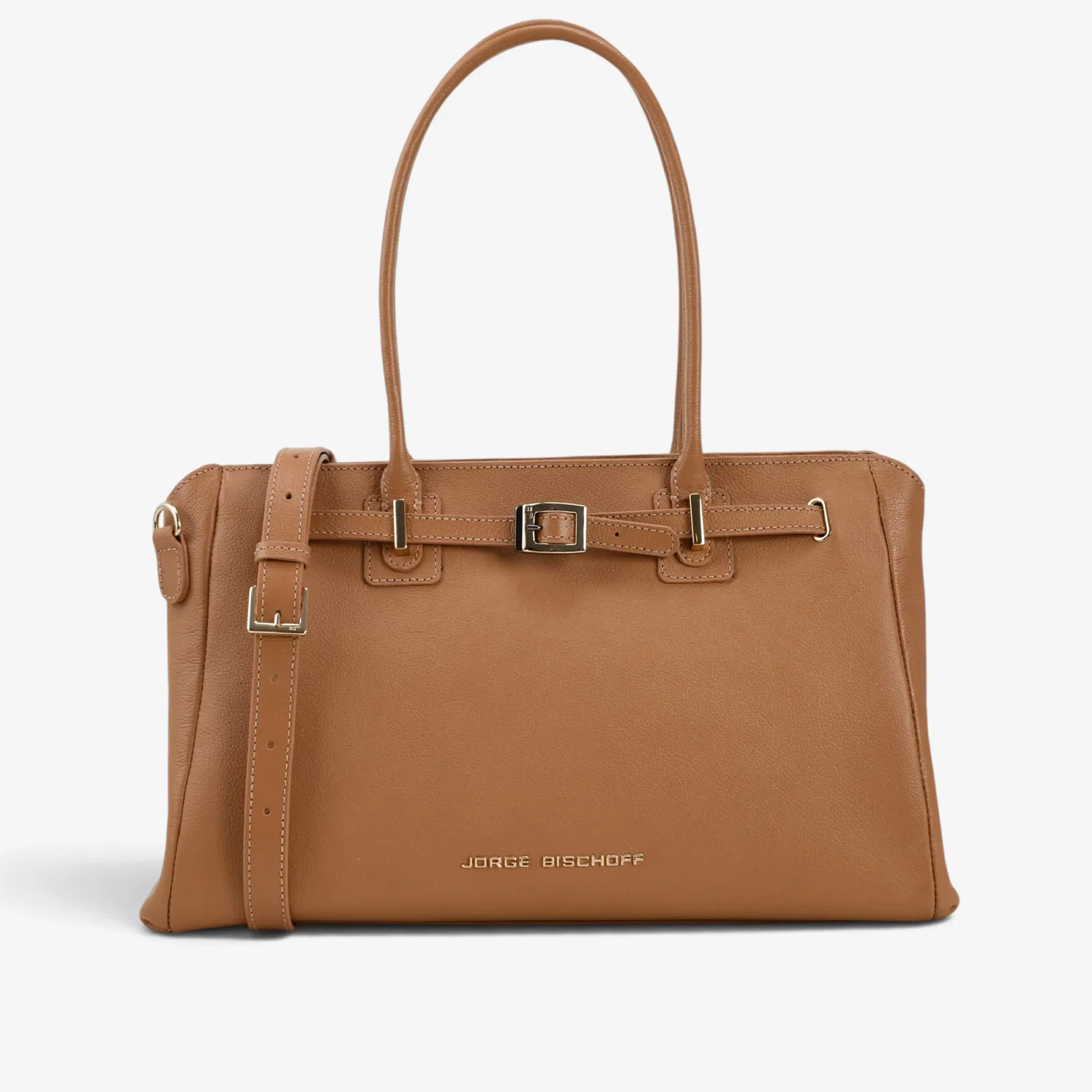 Bolsa Tote Caramelo Trigo Couro — imagem 1