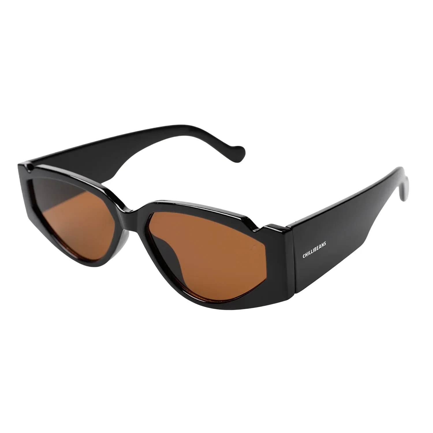 Óculos de Sol Feminino Chilli Beans Trend Quadrado Preto — imagem 1