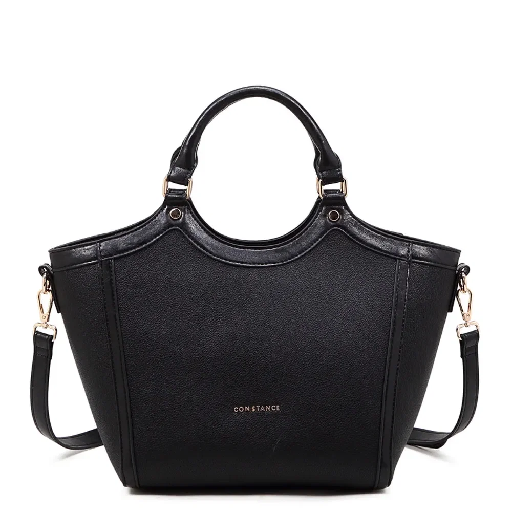 Bolsa Tote Estruturada Preta