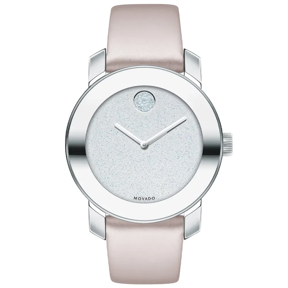 Relógio Movado Feminino Couro Rosa 3600522