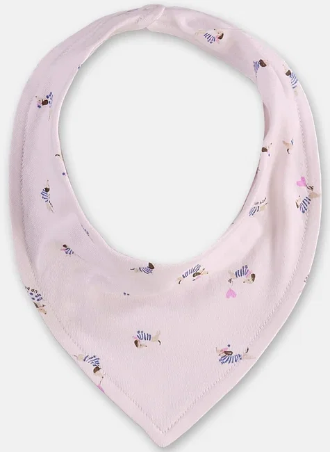 Babador Bandana para Bebê Menina em Suedine Essentials (Rosa) Up Baby