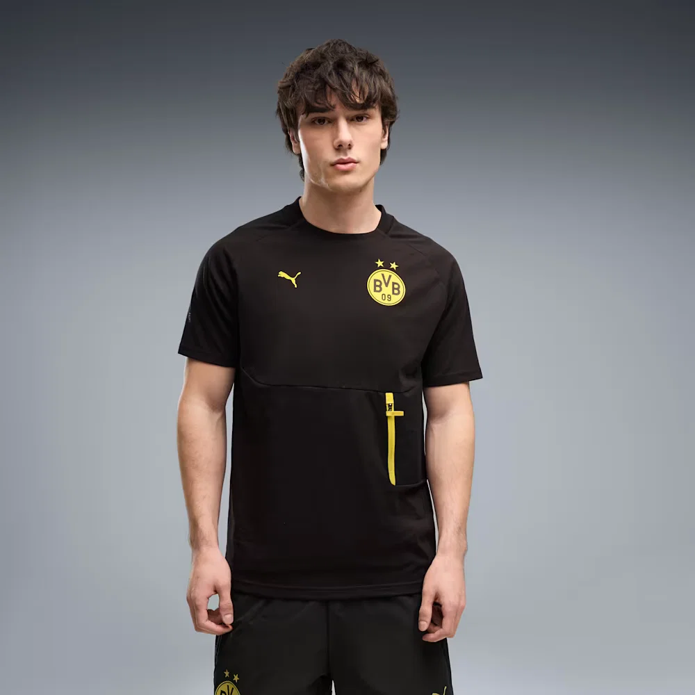 Camiseta Pocket Tee Pumatech Borussia Dortmund Masculino
