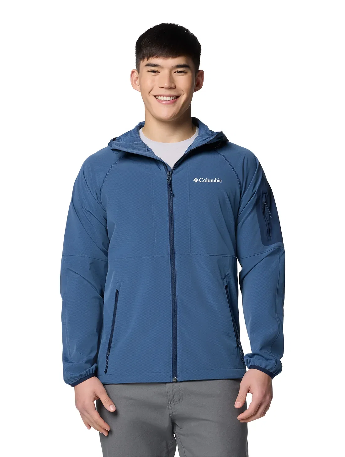 Jaqueta Columbia Masculina Tall Heights™ Softshell com Capuz — imagem 1