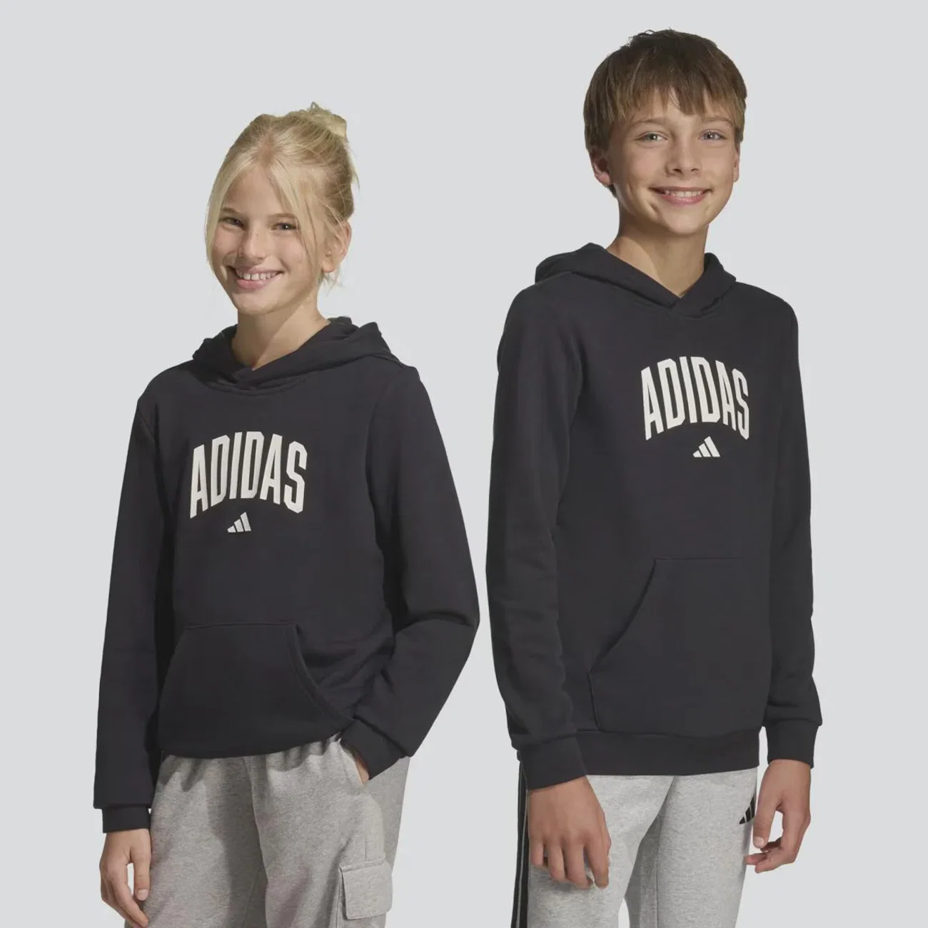 Blusão Moletom Adidas College HD Infantil — imagem 1