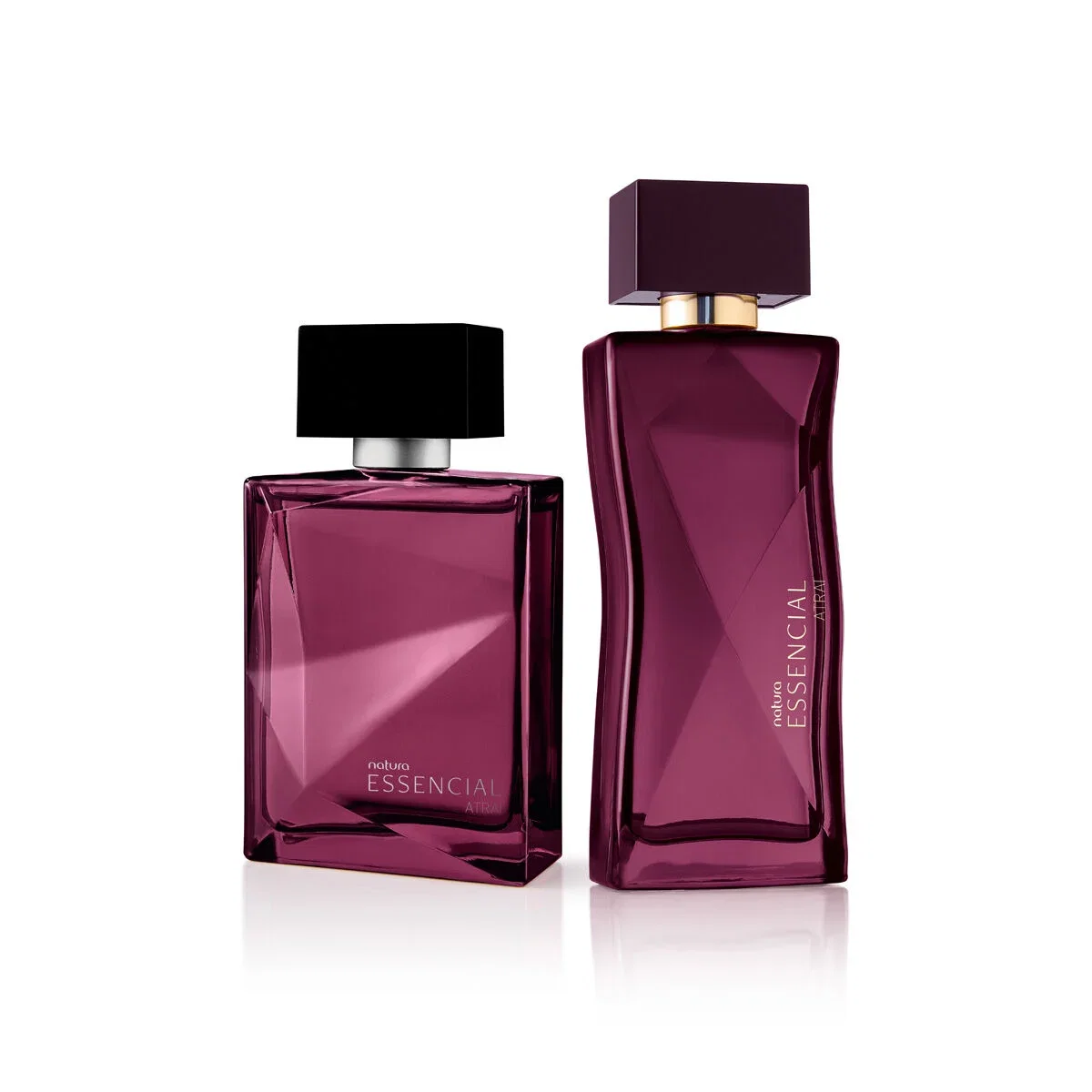 Kit Essencial Deos Parfum Atrai Feminino e Atrai Masculino 2 produtos de 100 ml