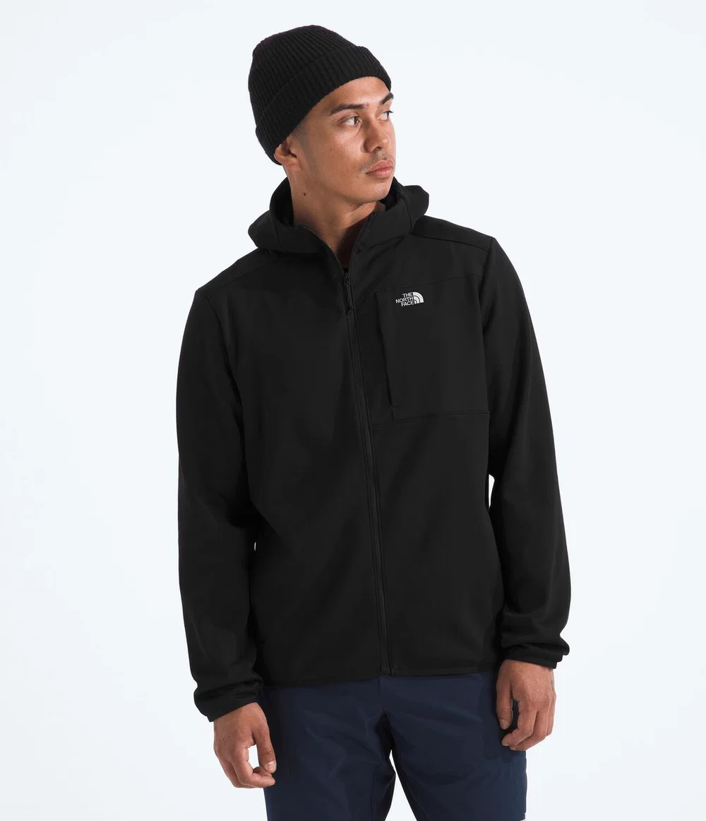 Fleece Masculino TNF Performance Fleece Full Zip Hoodie TNF Black