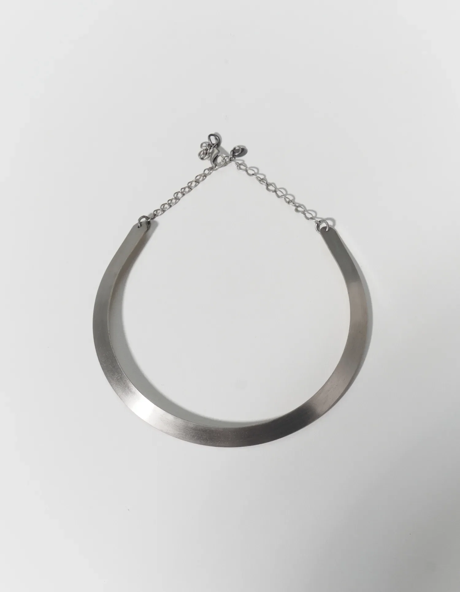 Colar Choker Grande - Prata