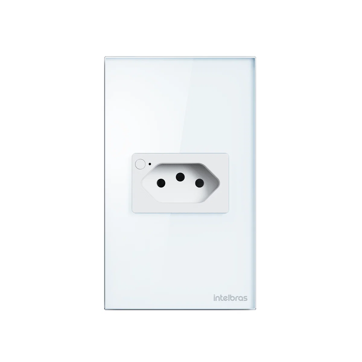 Tomada inteligente Wi-Fi Branco ETW 1001 Intelbras — imagem 1