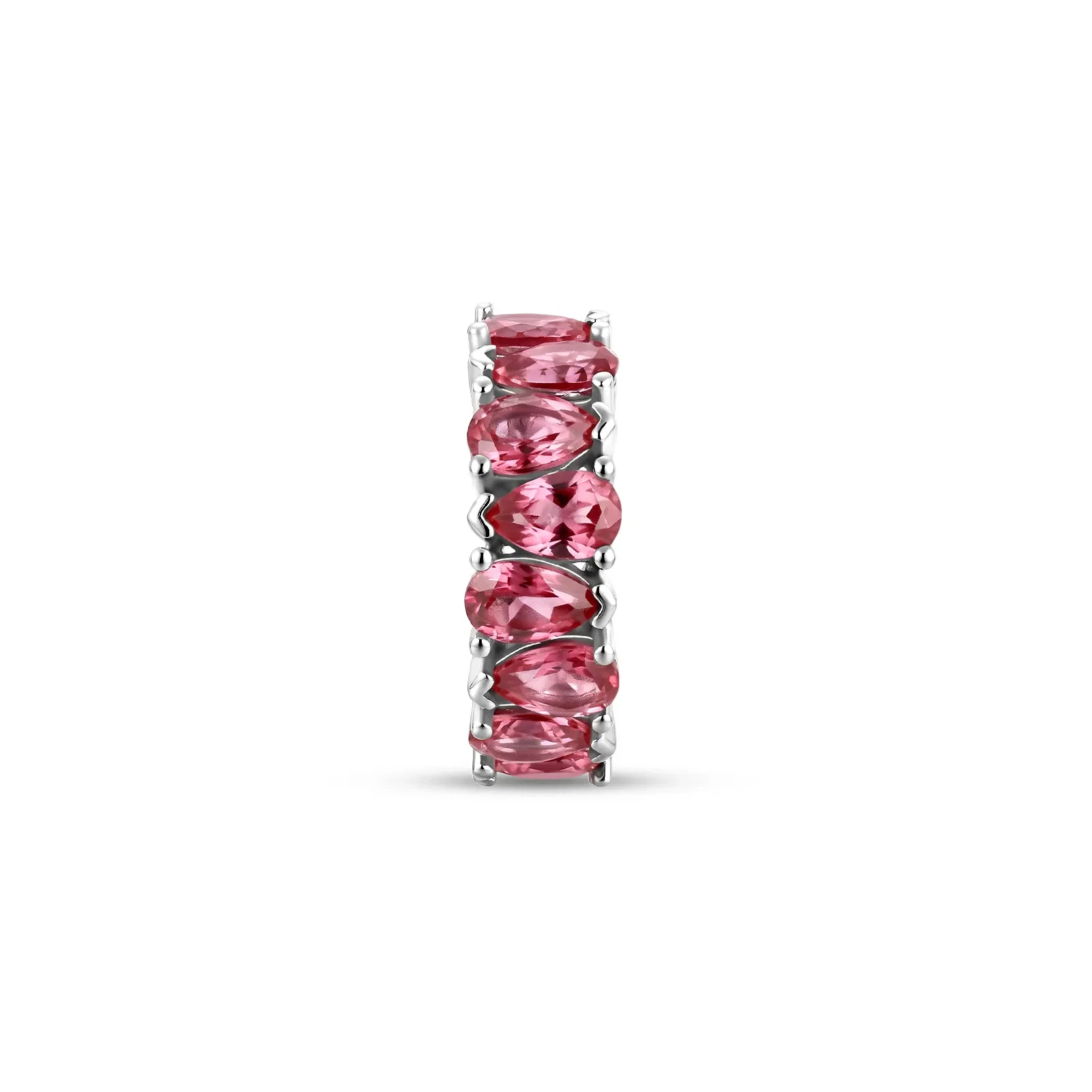 Piercing Life Éden em Prata 925 com Zircônia Rosa — imagem 1