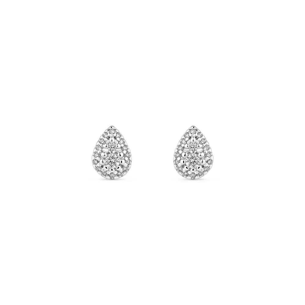 Brinco Lumina em Ouro Branco 18k e Diamantes — imagem 1