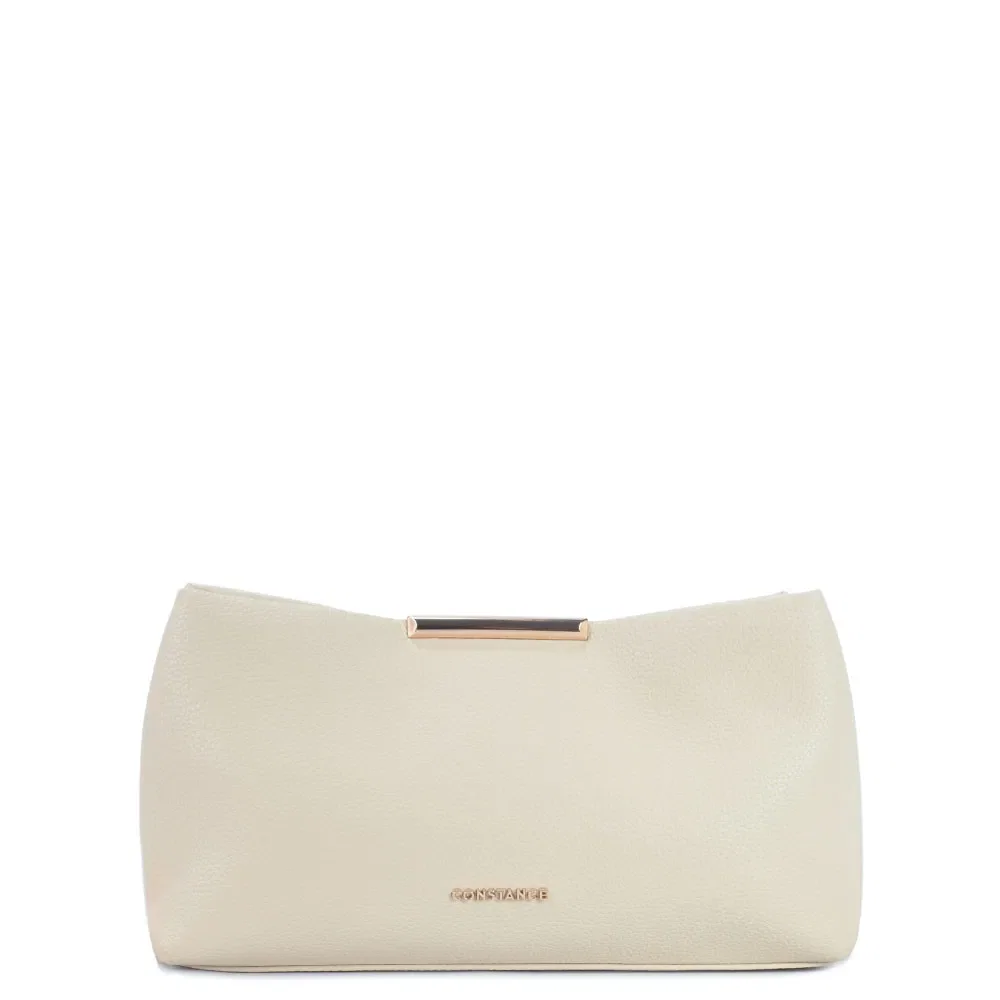 Bolsa Clutch Corrente Off White