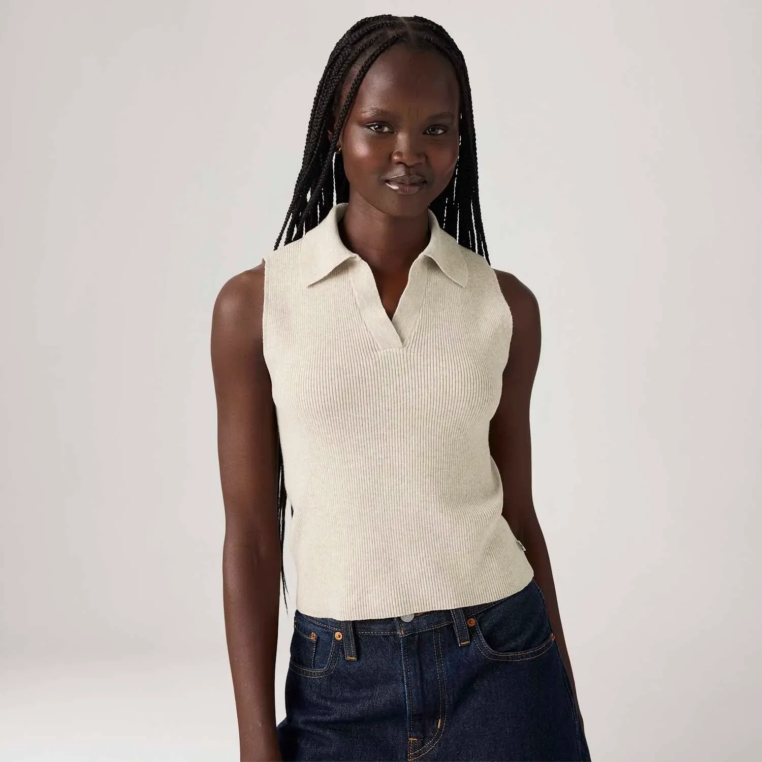 Regata Levi's® Talulah Polo Off White