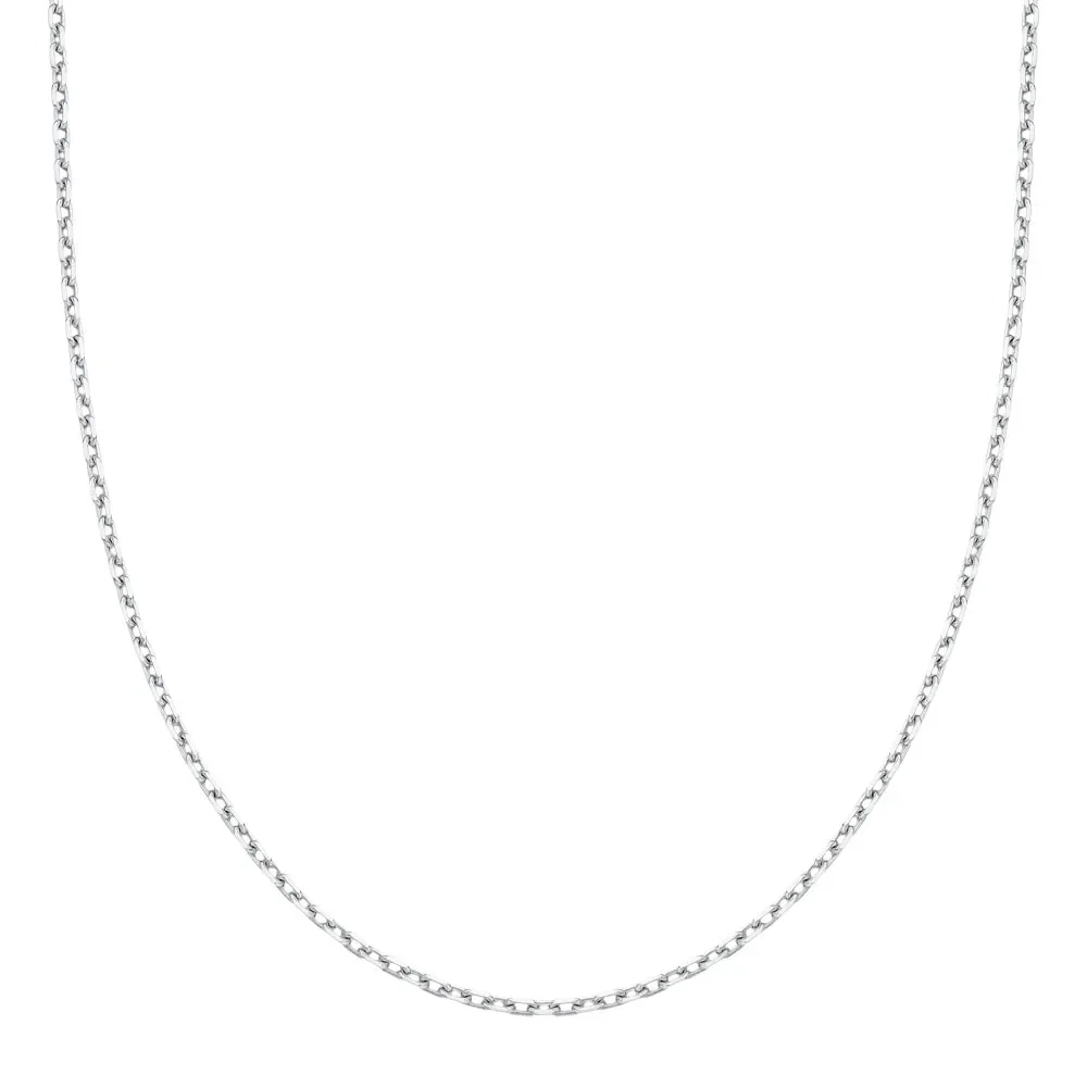 Corrente Cadeado em Prata 925, 60cm