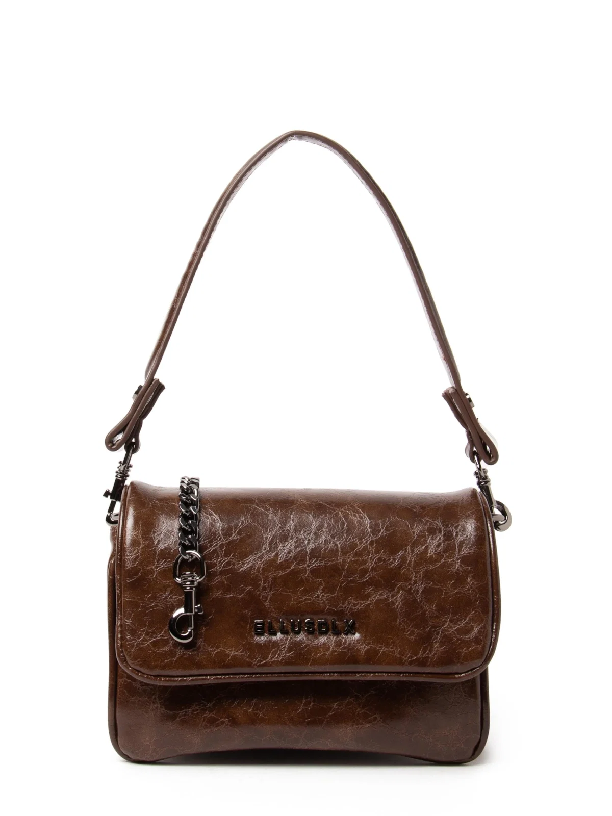Bolsa Crossbody Bag Kaya Ellus Marrom — imagem 1