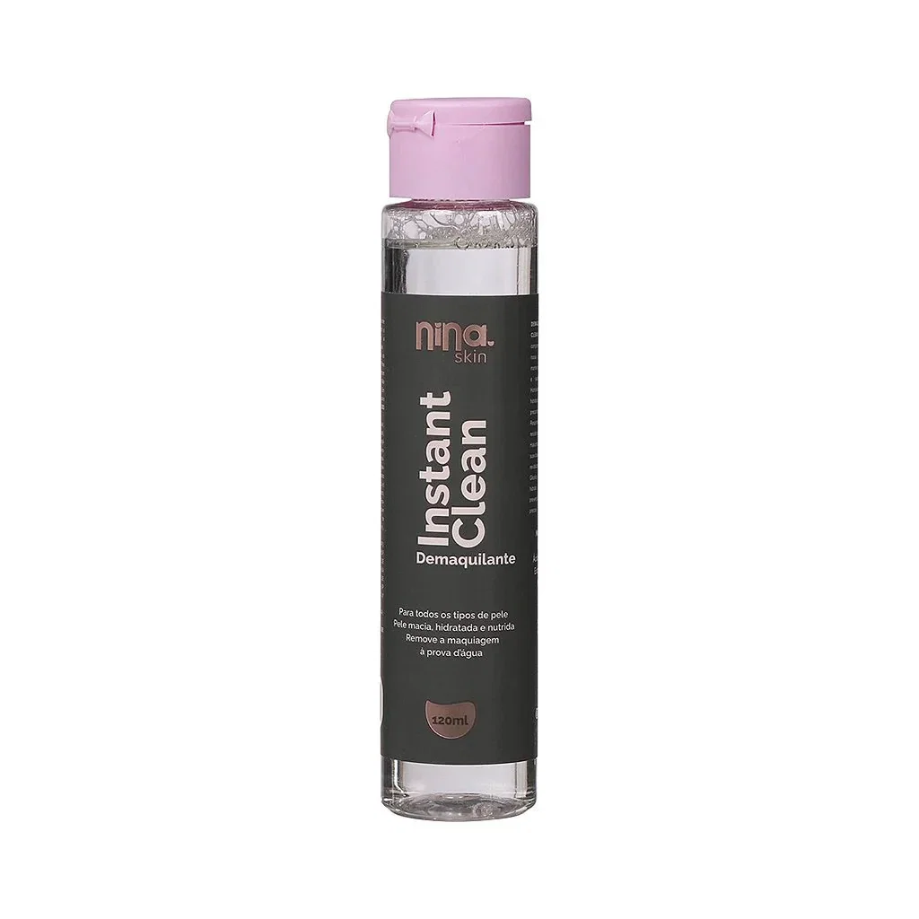 Demaquilante Nina Makeup Instant Clean 120ml