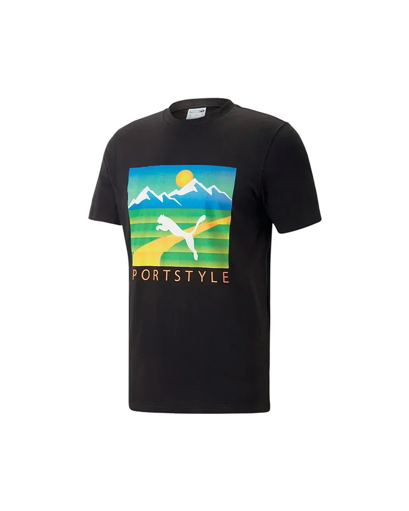 Camiseta Puma Graphics Outdoor Cat Masculina — imagem 1