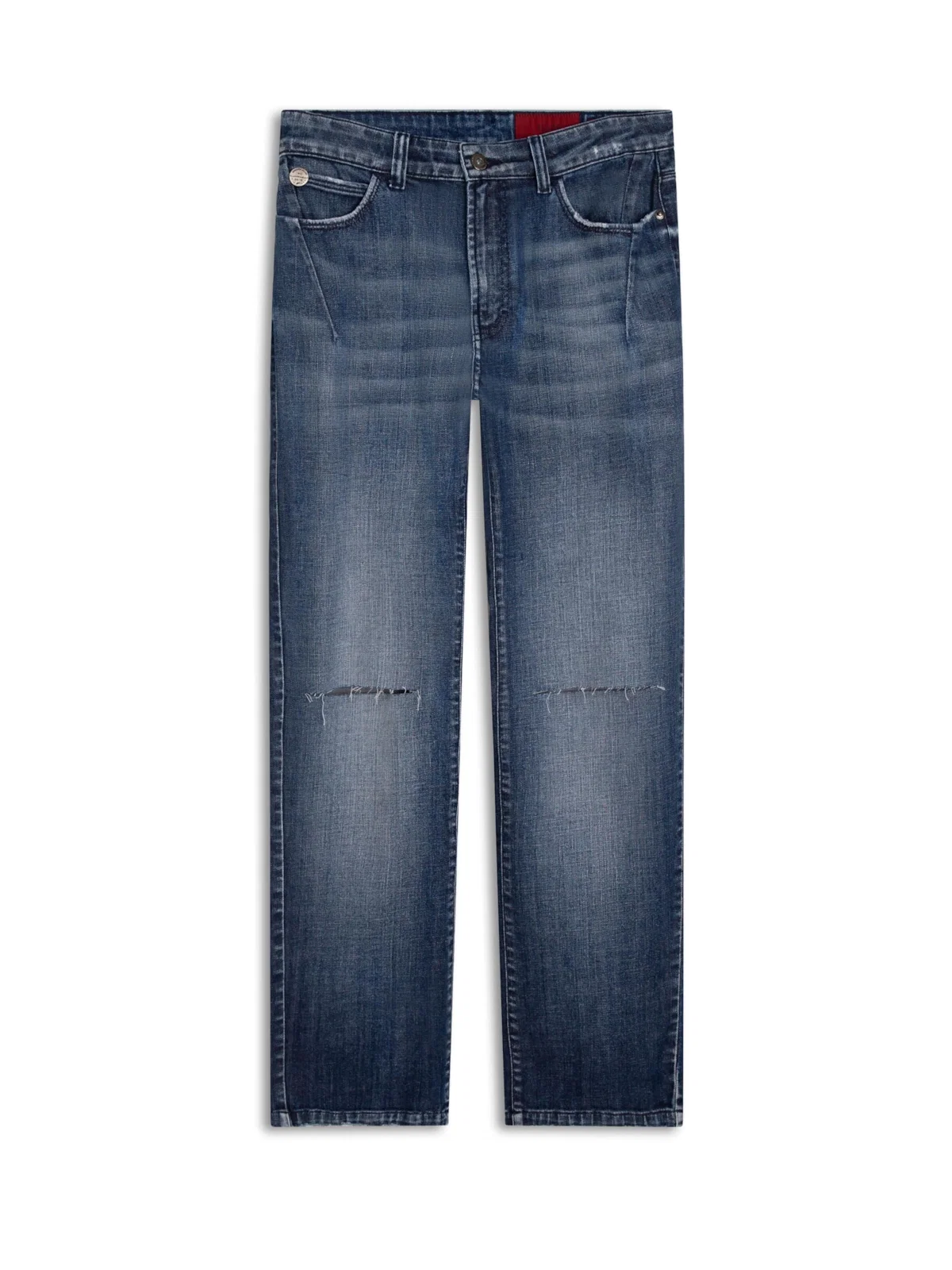 Calça Jeans Original Cross Low Rise 1902-Lav.Medio C/Navalhad — imagem 1