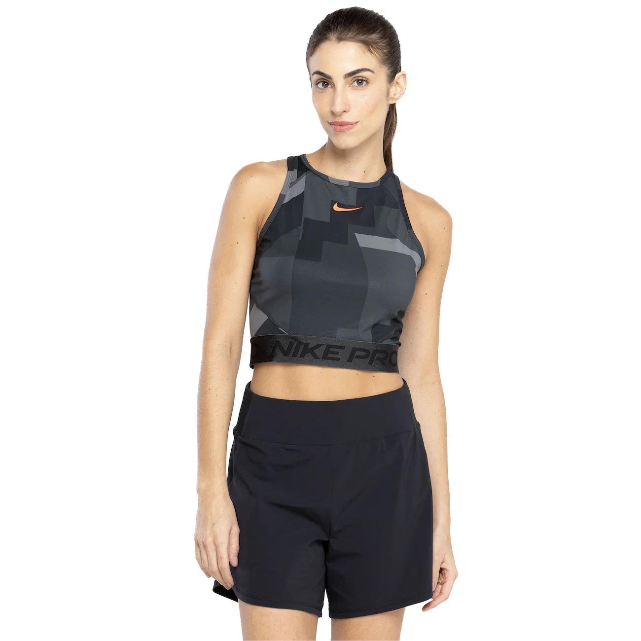 Blusa Regata Cropped Feminina Nike Np Dri-Fit