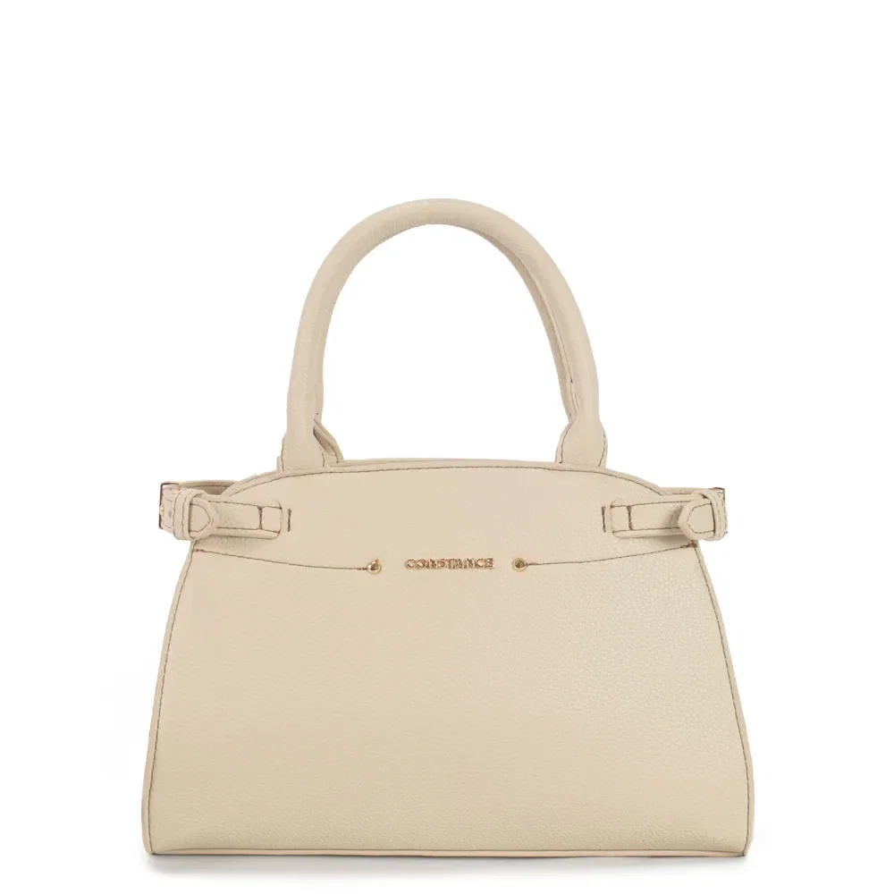 Bolsa Tote Média Fivela Off White
