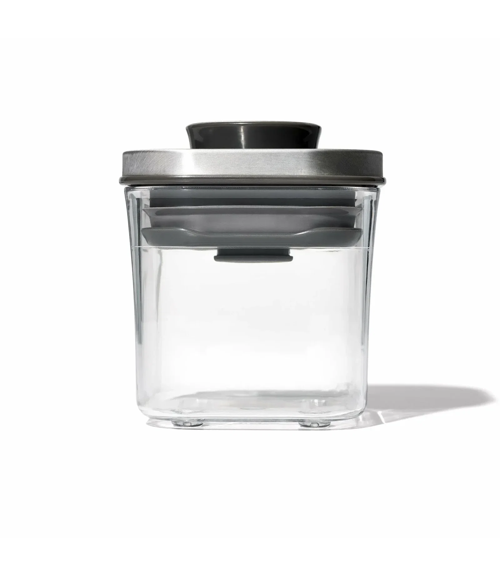 Pote Hermético Quadrado Steel Pop 0,2 Litros OXO