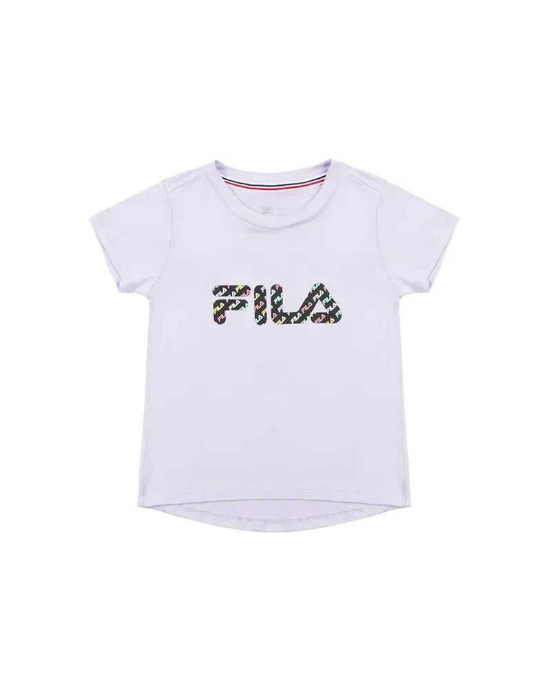 Camiseta Fila Letter Slim Infantil