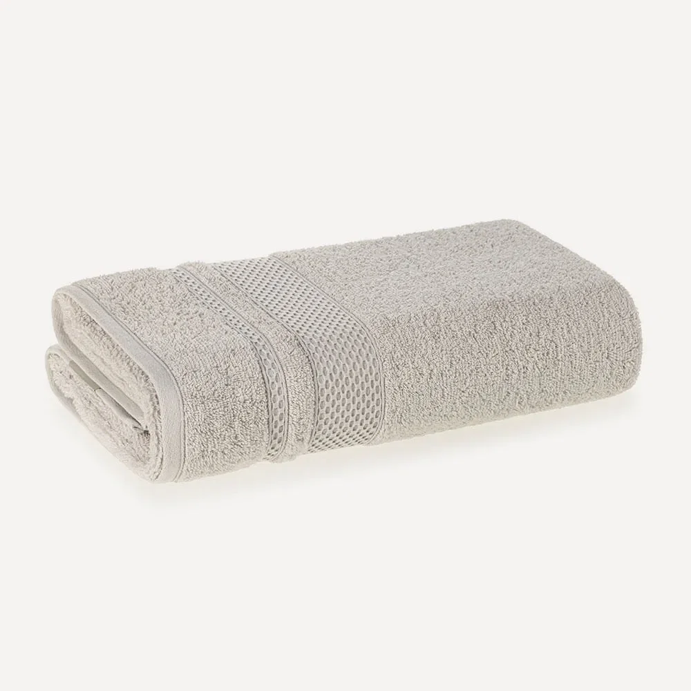 Toalha Fio Penteado 100% Algodão Yves Mineral