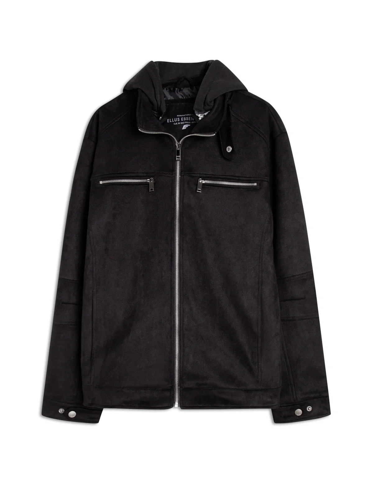 Jaqueta Ellus Rider With Hood Preto — imagem 1