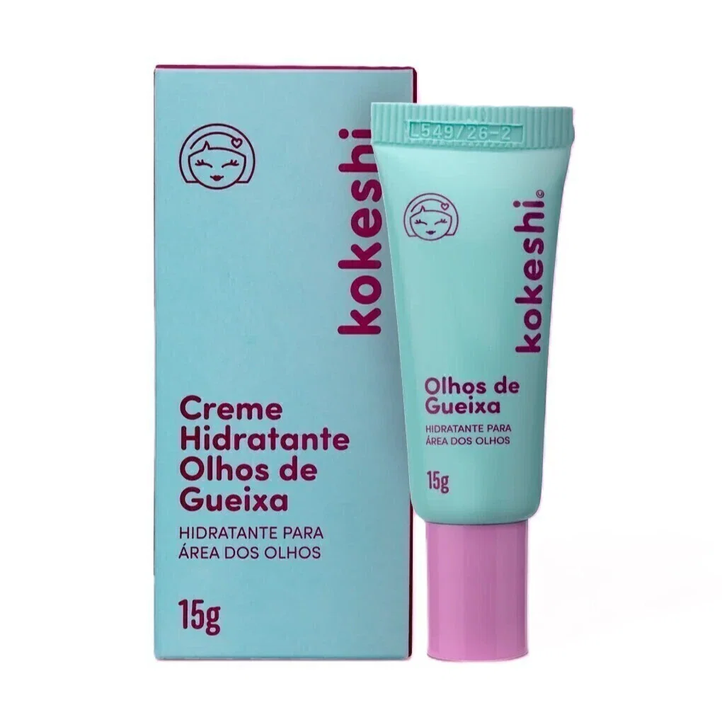 Creme Hidratante para Área dos Olhos Kokeshi Olhos de Gueixa 15g