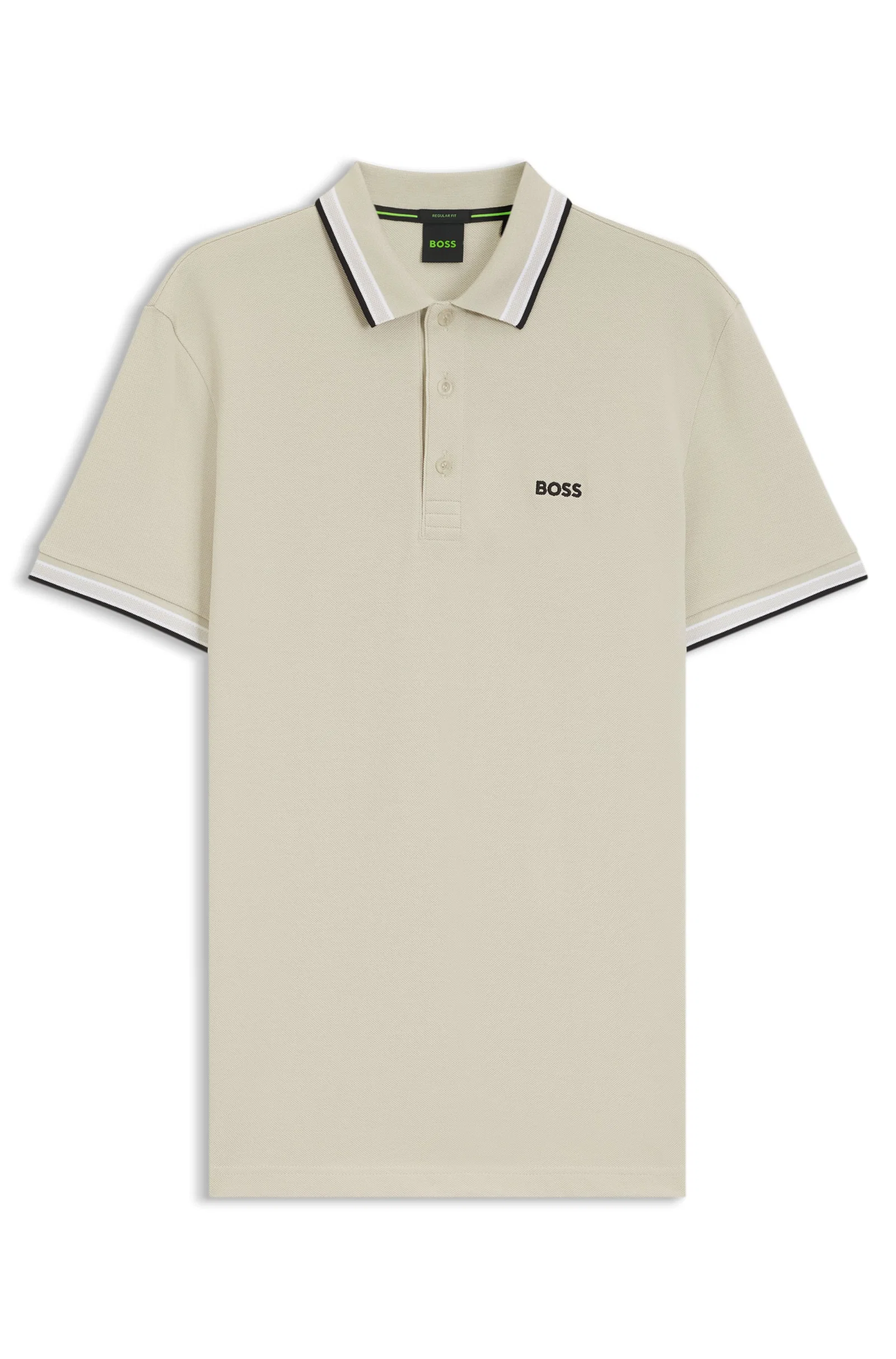 Polo Paddy Em Piqué De Algodão