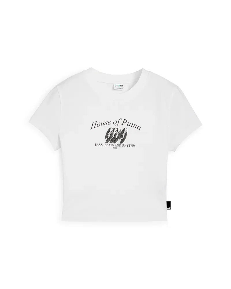 Camiseta Puma Graphics Feminina — imagem 1