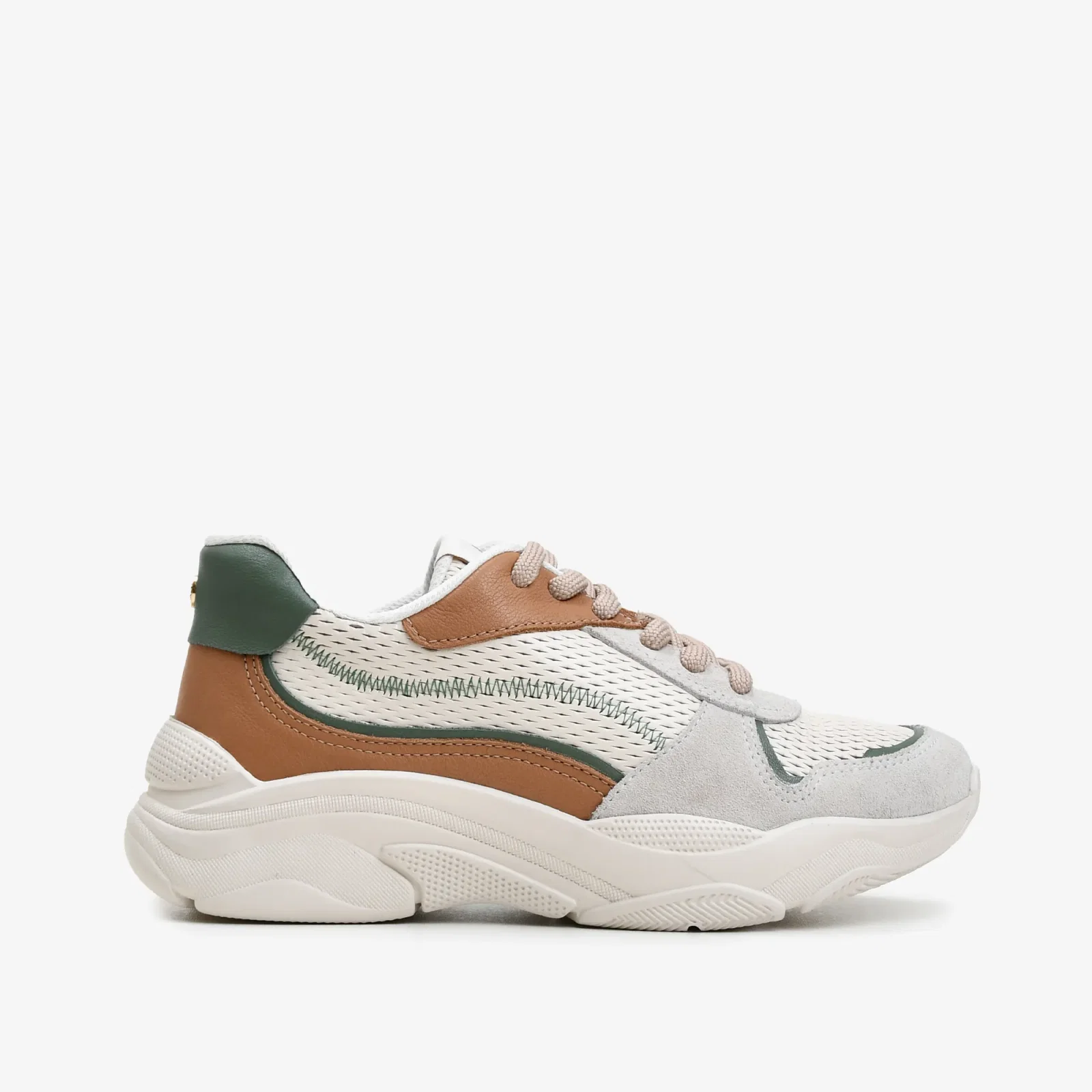Tênis Off White Algodão Couro Nobuck