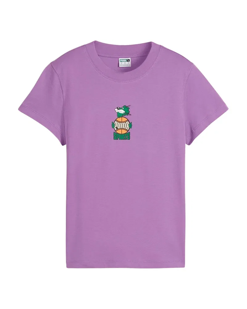 Camiseta Puma Graphic Feminina — imagem 1