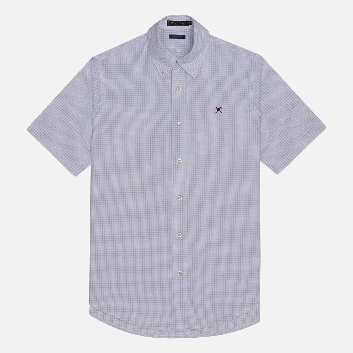 Camisa Custom Bamboo Button-Down Manga Curta