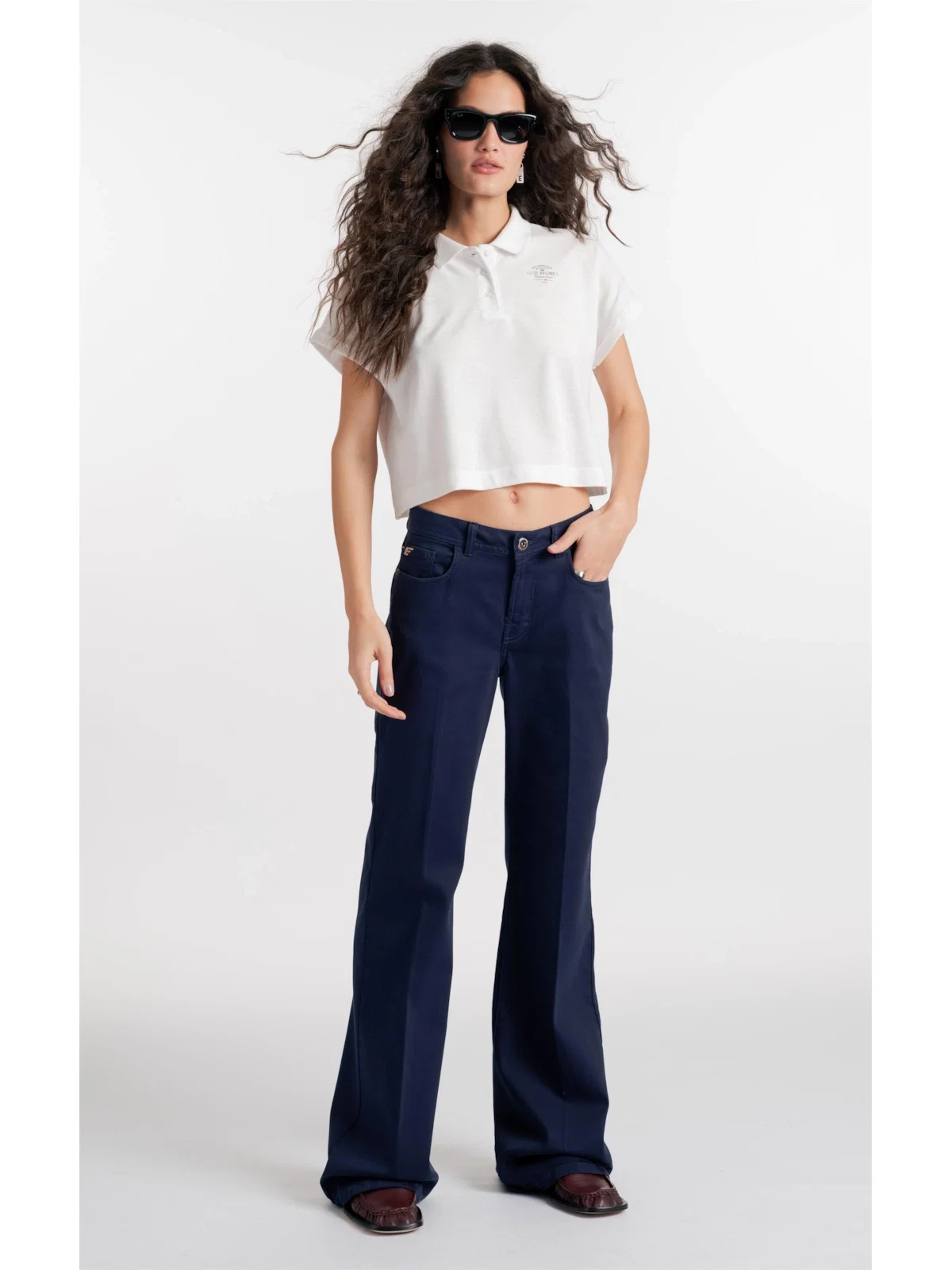 Calça Jogging Liocel Flare Marinho
