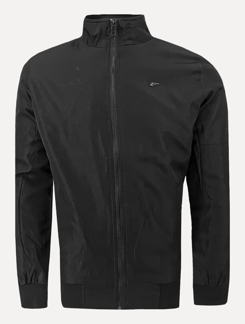 Jaqueta Ellus Masculina Padding Bomber Rib Pocket New Preta