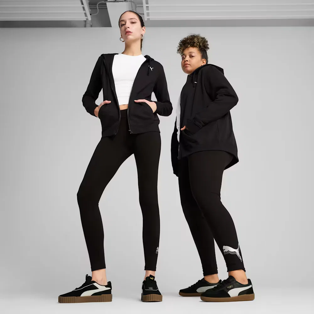 Calça Legging Essentials Metallic Feminina