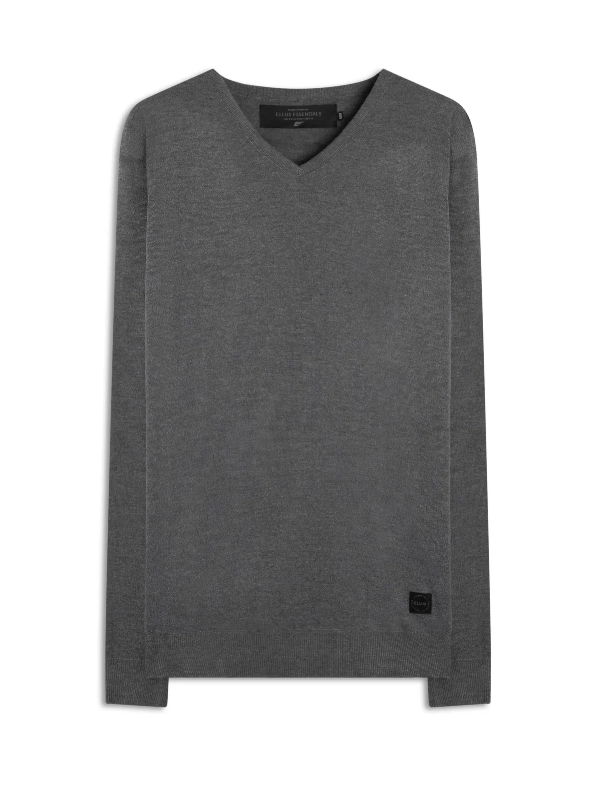 Tricot Ellus Basic Cinza