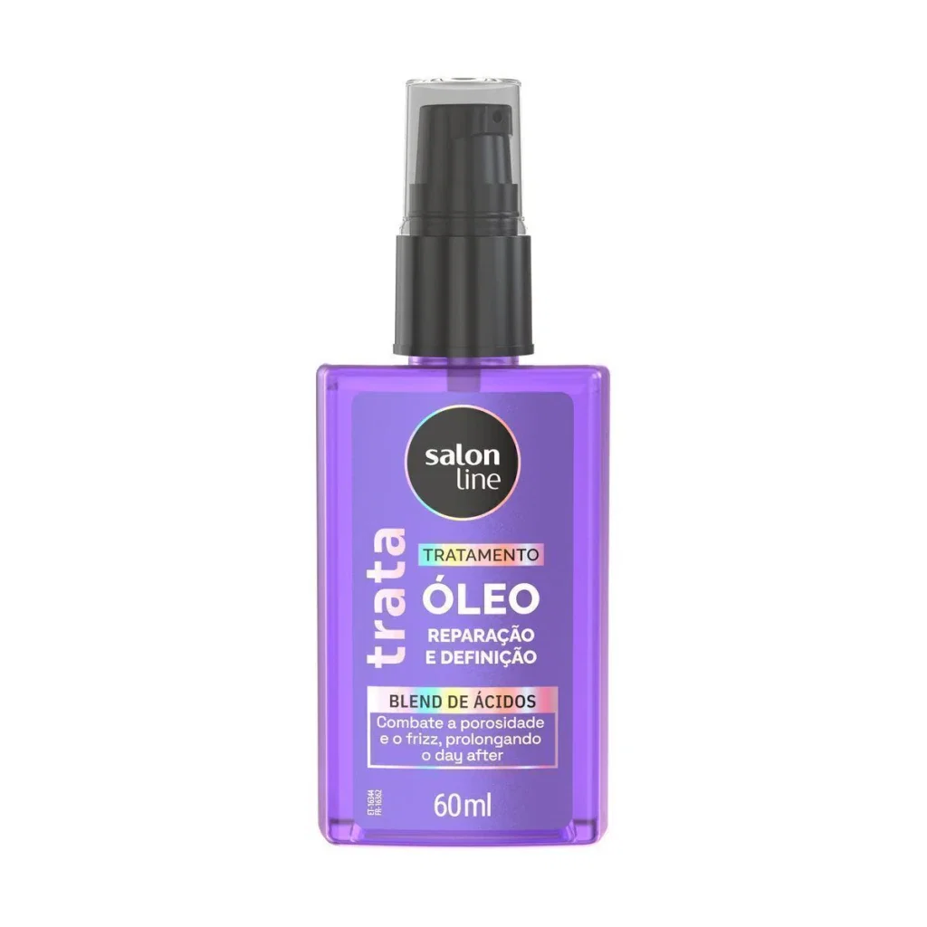 Óleo de Tratamento Salon Line Trata Reparação e Definição 60ml