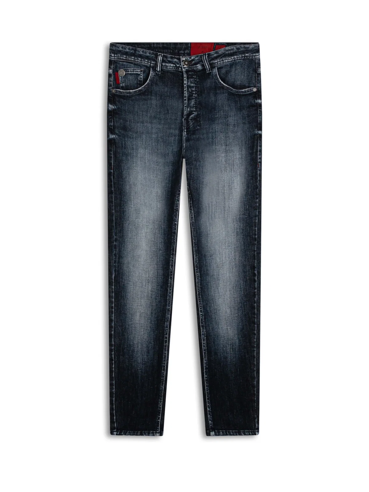 Calça Jeans High Comfort Dark Flame Rock 1935-Lav.Escuro C/Used — imagem 1