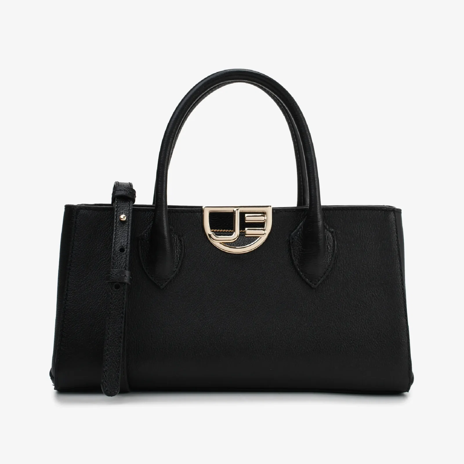 Bolsa Tote Preto Couro