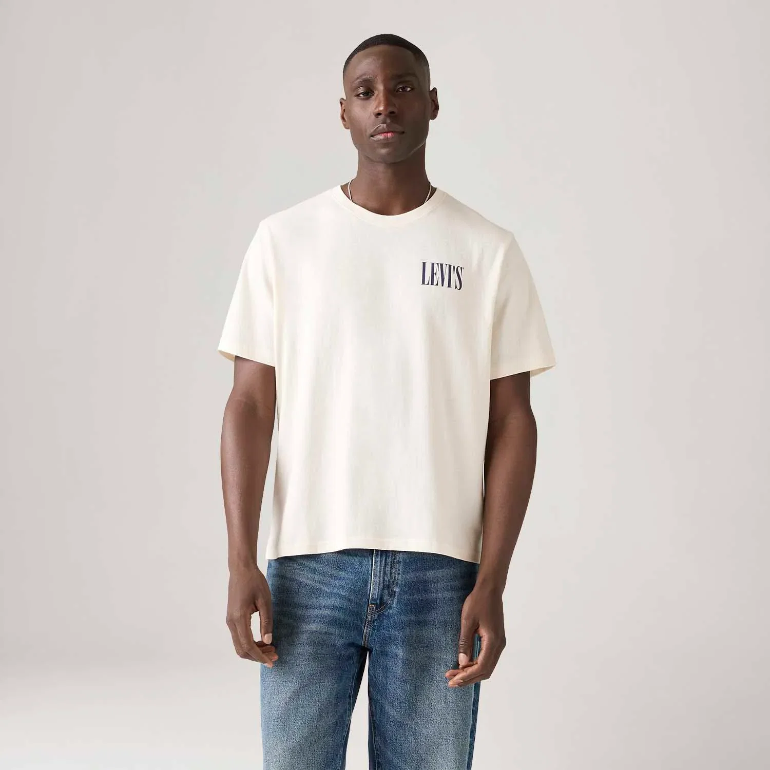 Camiseta Levi's® Relaxed Off White — imagem 1