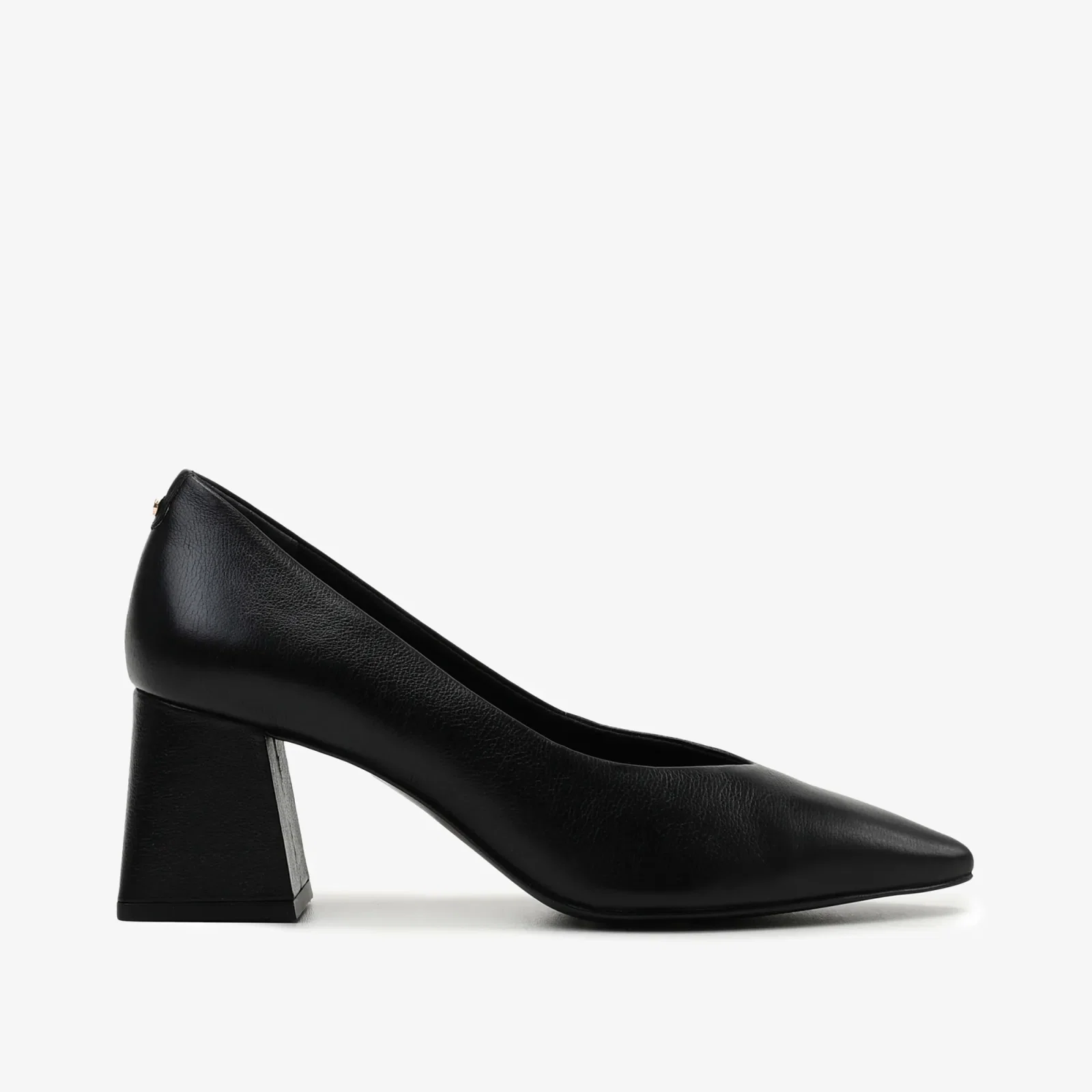Scarpin Preto Couro