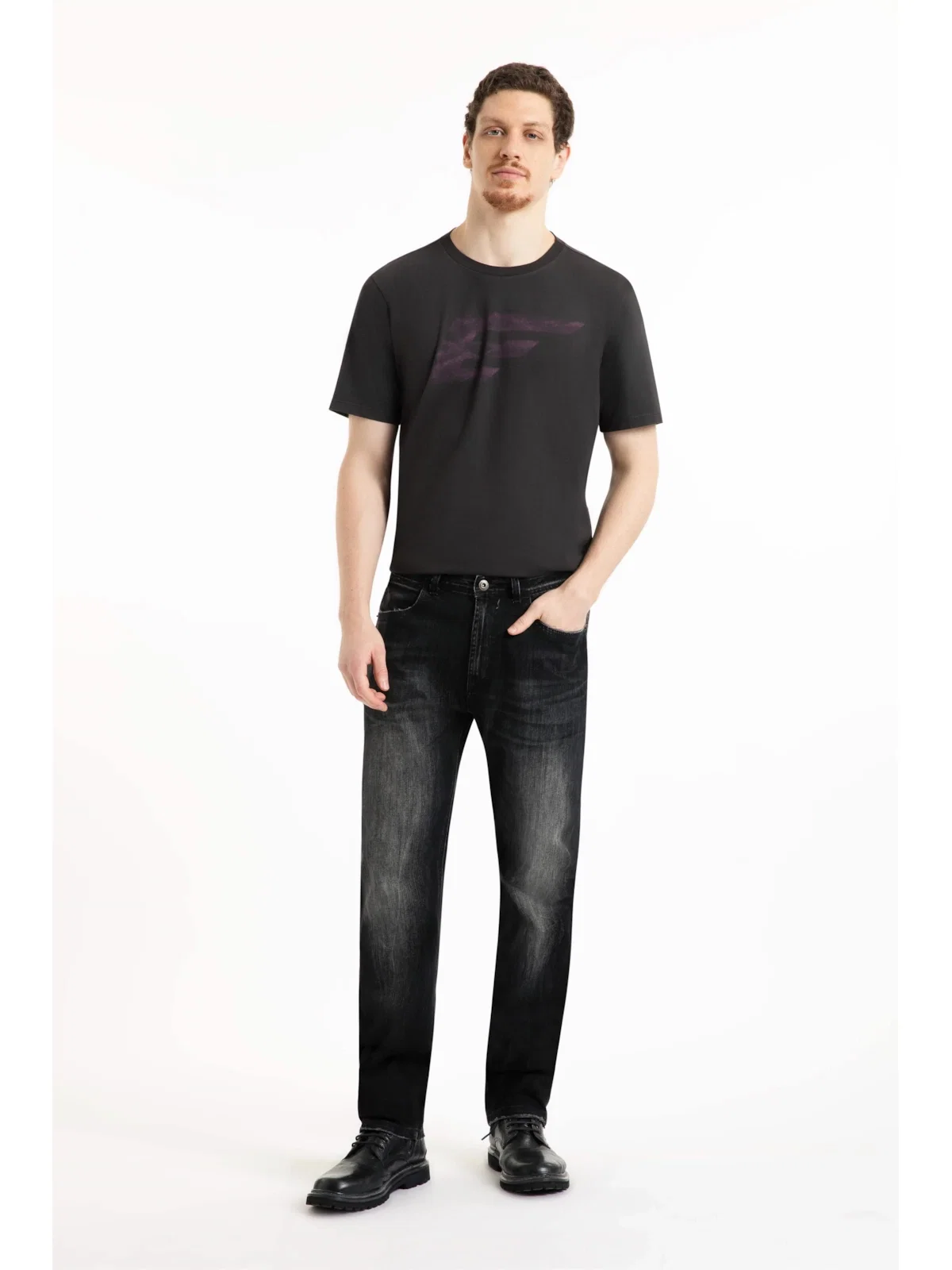 Calça Intense Black Slim Lav.Escuro