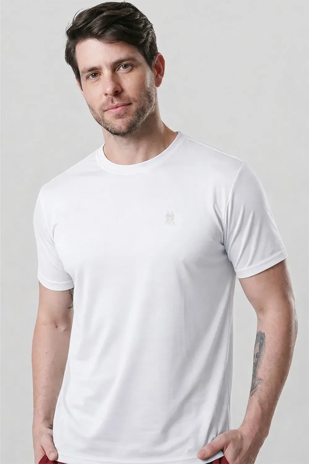 Camiseta Confort Premium Esportiva Polo Wear Branco
