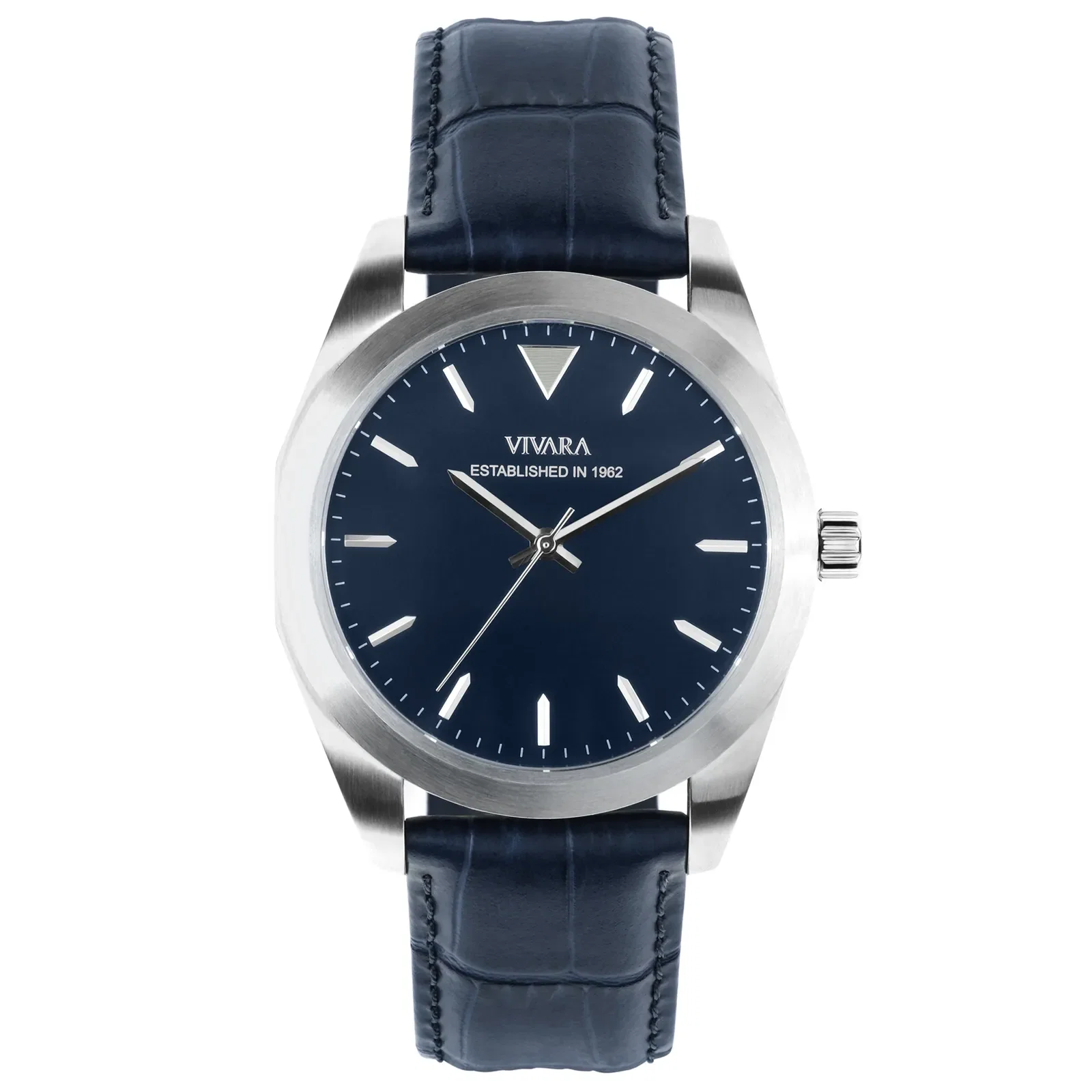 Relógio Vivara Heritage The One Automático Masculino Couro Azul