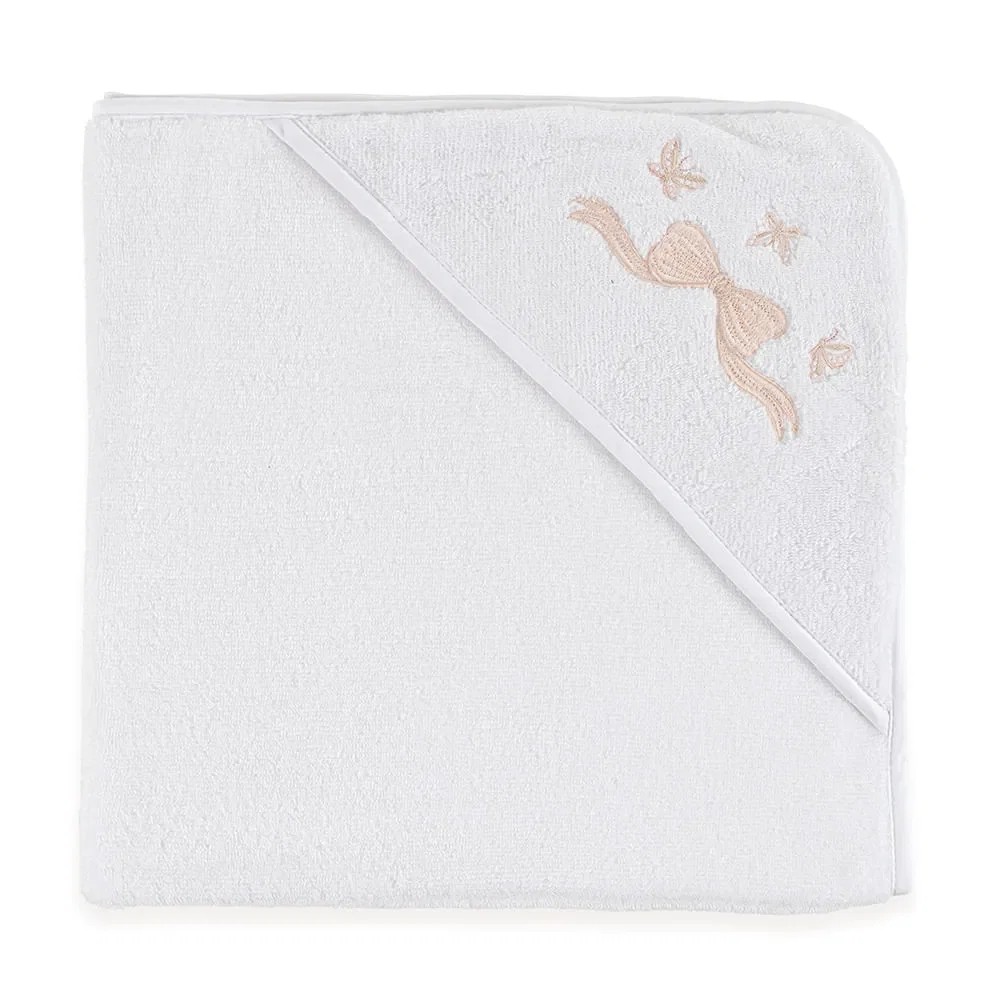 Toalha de banho Baby 100% Algodão Felice Branco