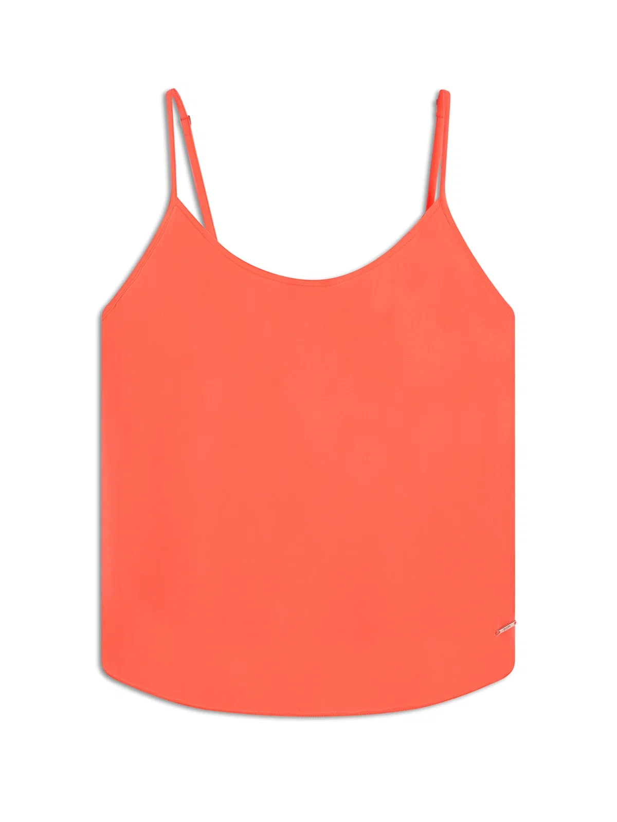 Blusa Chiffon Strappy Pink Fluor