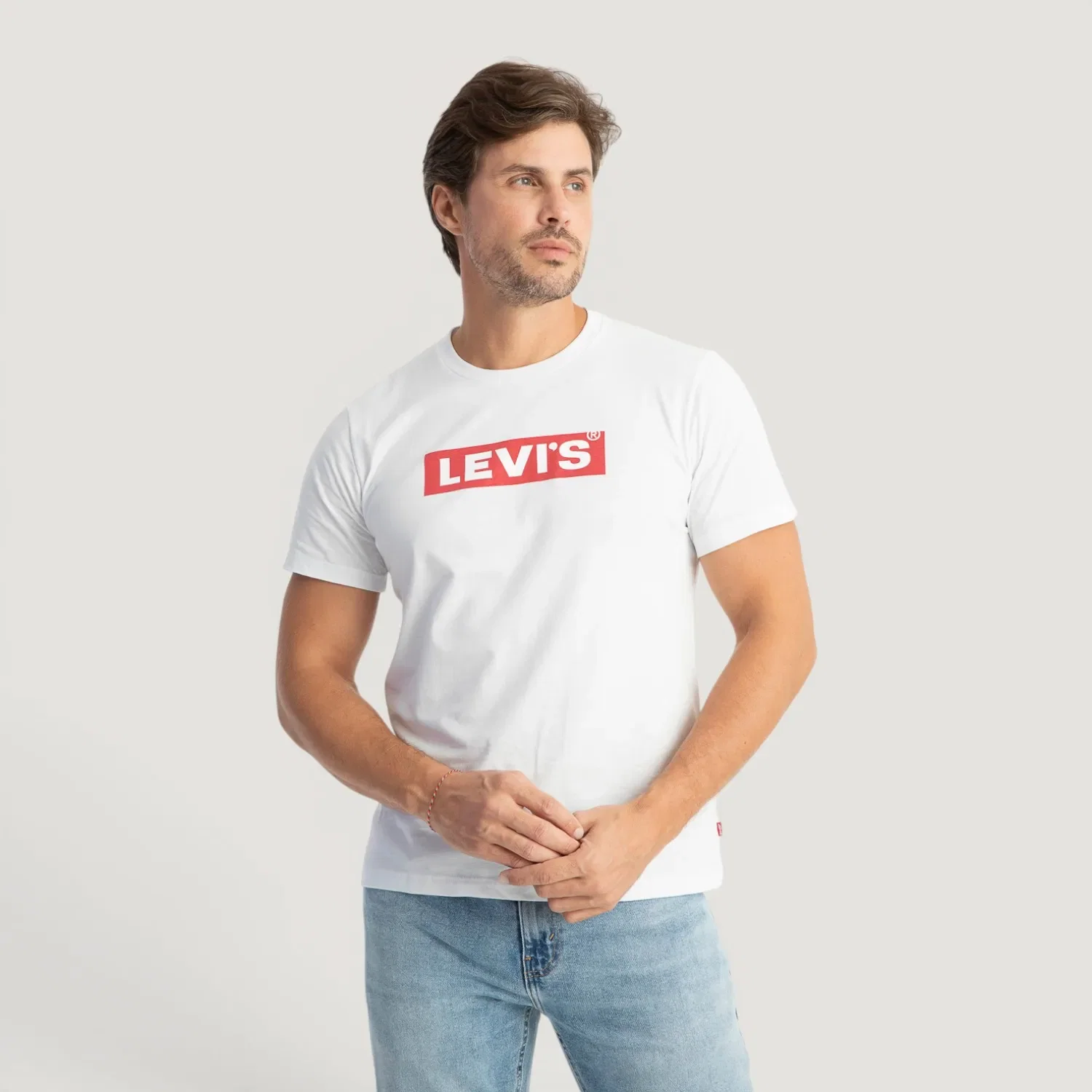 Camiseta Levi's® Graphic Set-in Neck Manga Curta