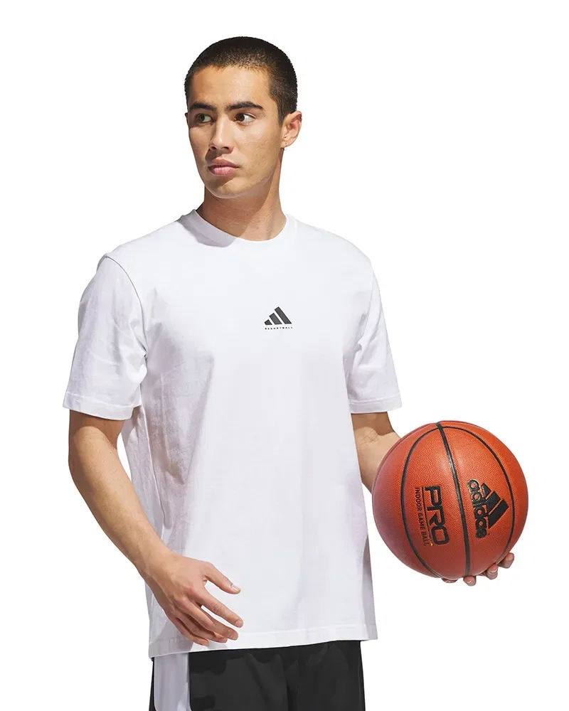 Camiseta adidas Basketball Estampada Masculina